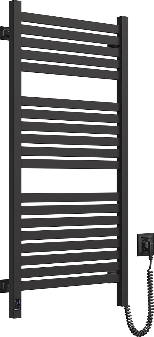 Полотенцесушитель Navin электрический Авангард Х, 1000х480х71мм, Wi-Fi, сталь, черный муар (12-272055-4810) фото 4