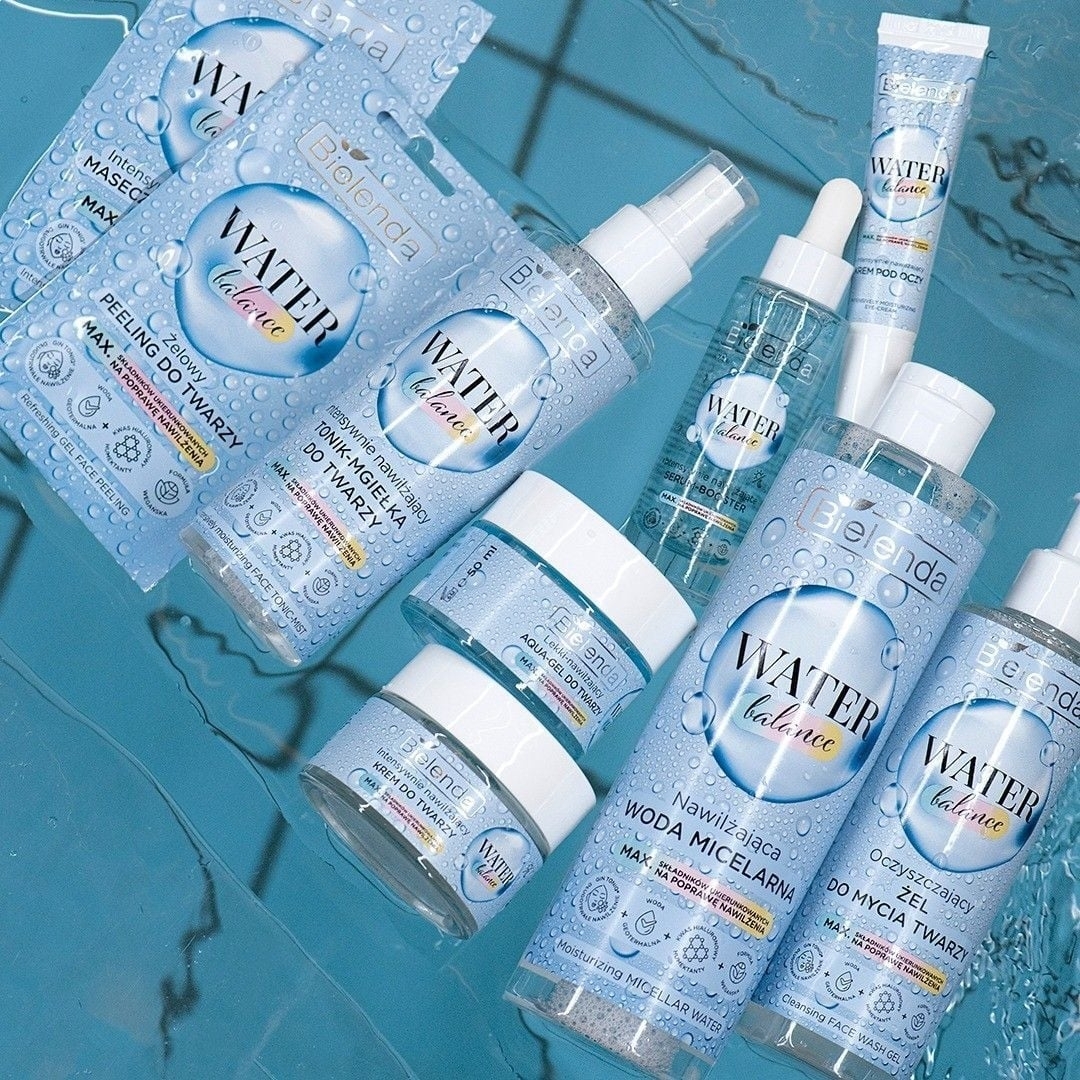 Гель для вмивання обличчя Bielenda Water Balance очищаючий 195гфото2