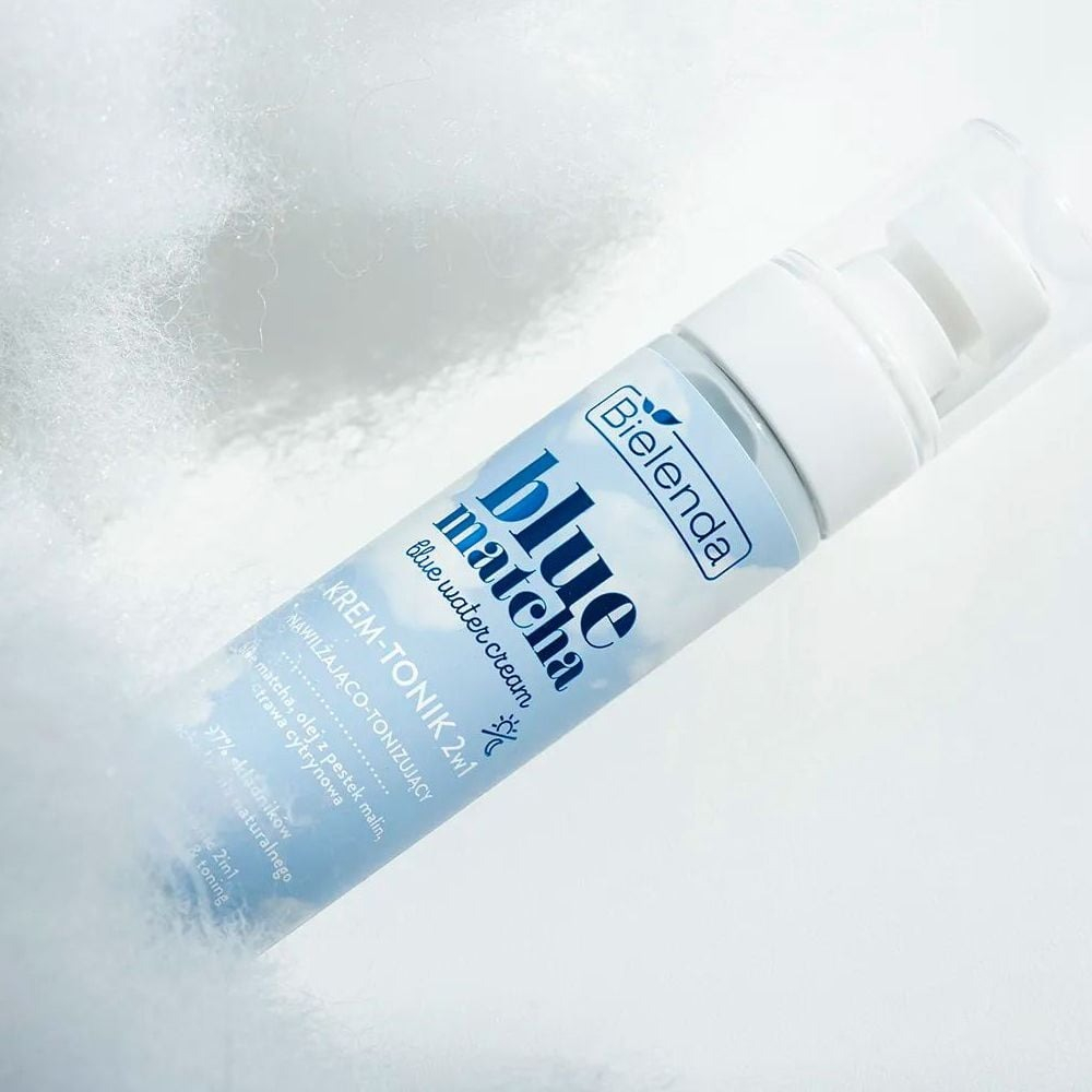 Крем-тоник Bielenda Blue Matcha blue water cream 2в1 увлажнение и тонизирование 75 мл фото 5