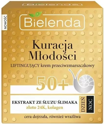 Крем против морщин Bielenda Youth Therapy 50+ лифтинговый день/ночь 50 мл фото 3
