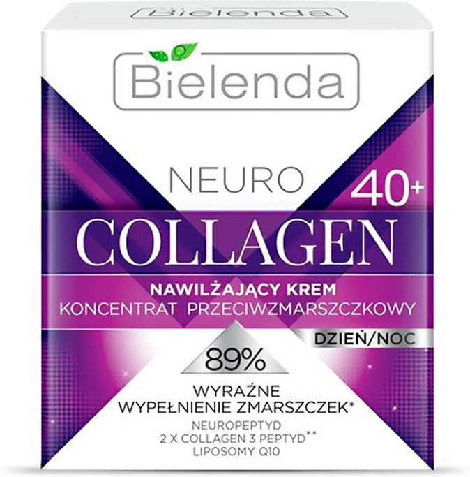 Крем-концентрат против морщин Bielenda Neuro Collagen 40+ увлажняющий день/ночь 50 мл фото 2
