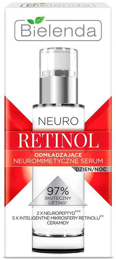 Сыворотка нейромиметическая Bielenda Neuro Retinol омолаживающая день/ночь 30 мл фото 3