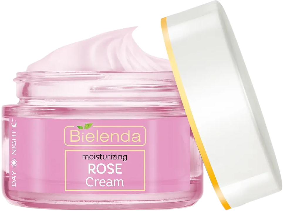 Розовый крем для лица Bielenda Rose Care увлажняющий и успокаивающий 50 мл фото 3