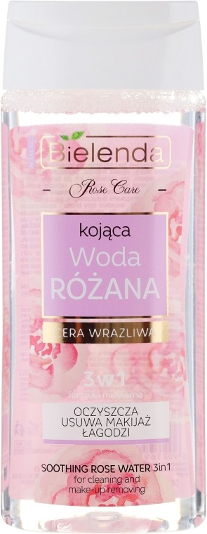Мицеллярная вода 3в1 Bielenda Rose Care 500 мл фото 2