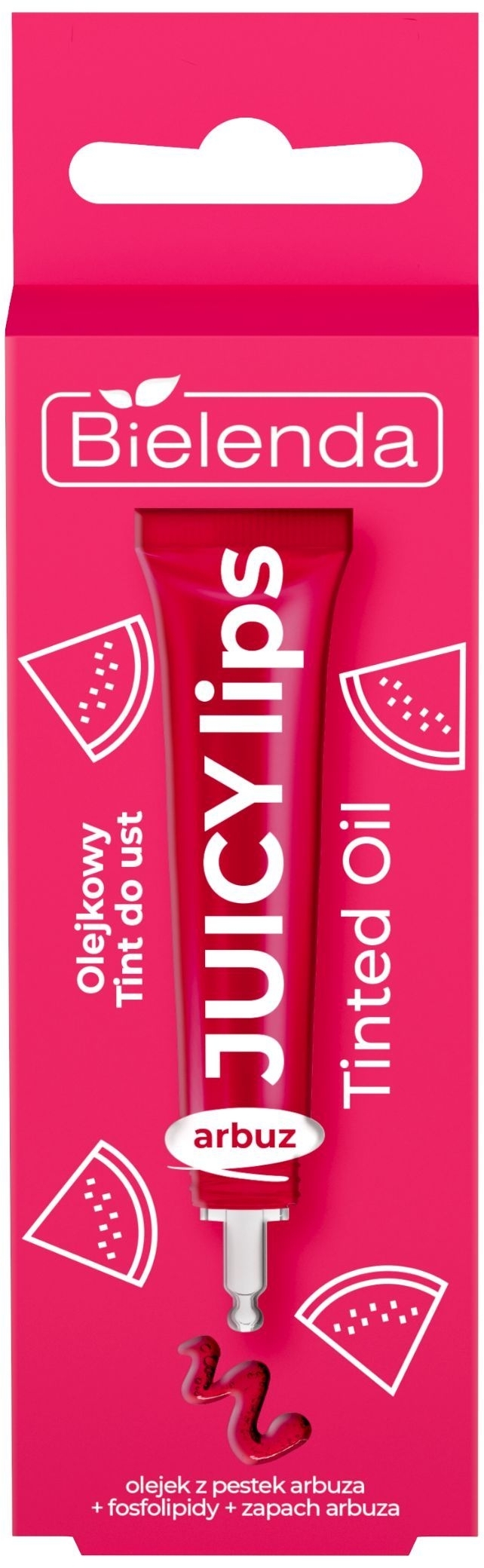 Масло-тинт для губ Bielenda Juicy Tint Lip Oil Арбуз 10г фото 3