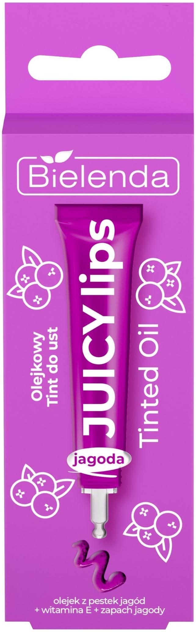 Масло-тинт для губ Bielenda Juicy Tint Lip Oil Ягода 10г фото 3