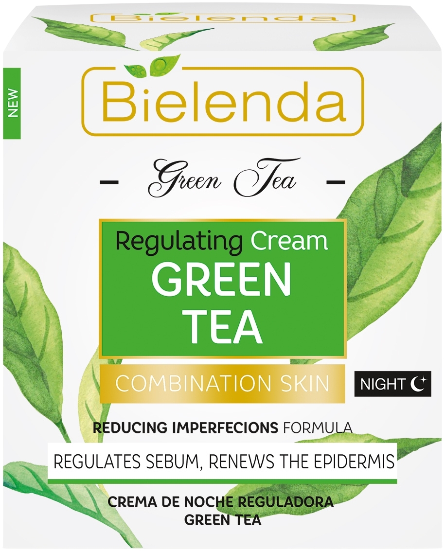 Крем нічний Bielenda Green Tea регулюючий 50 млфото5