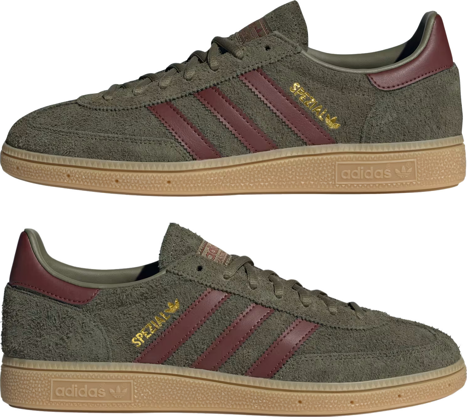 Кроссовки Adidas Handball Spezial JQ8297 42 (8 UK) хаки фото 6