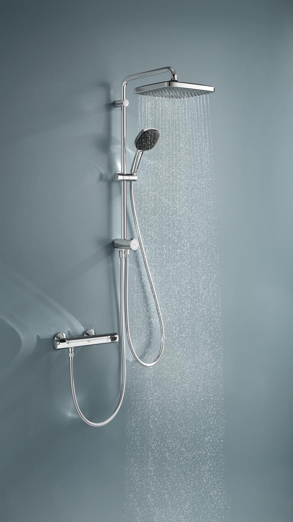 Душева система Grohe QuickFix Vitalio Comfort 250 Flex, хром (26698001)фото7