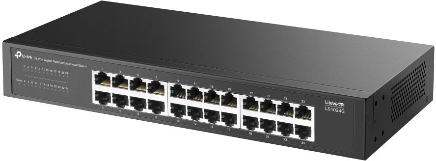 Комутатор TP-LINK LS1024G 24xGE Некерований (LS1024G)фото3