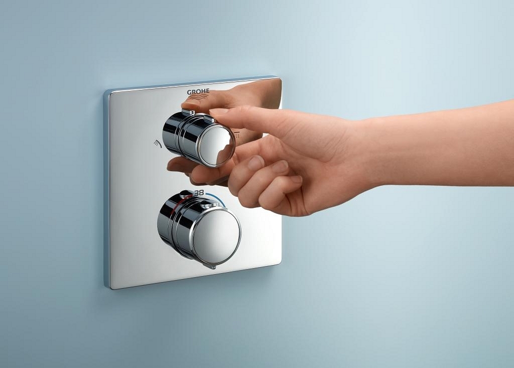 Душевая система Grohe QuickFix Precision из Vitalio Comfort 250, хром (34882000) фото 6