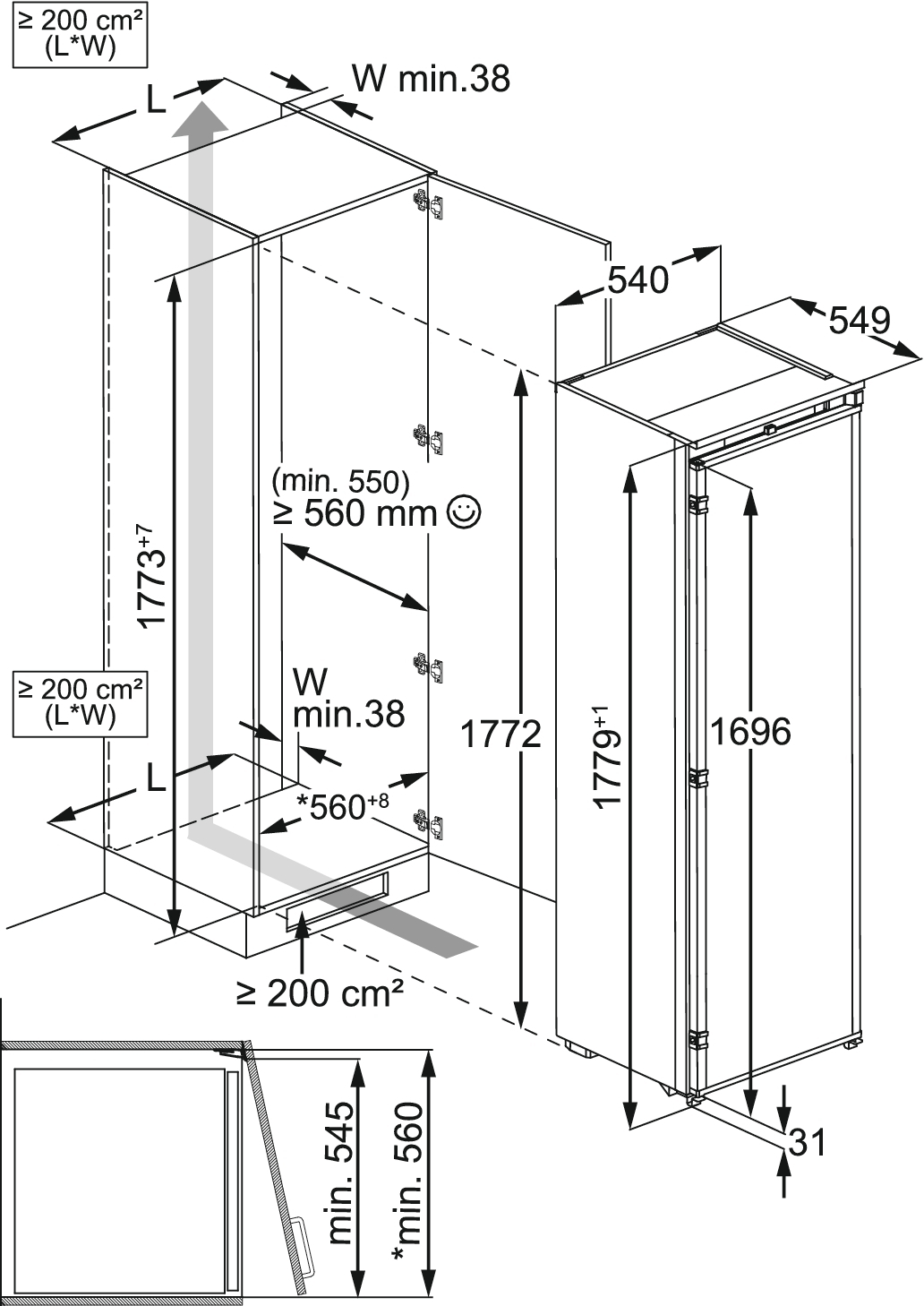 Холодильна камера Electrolux ERD6DE18S4фото2