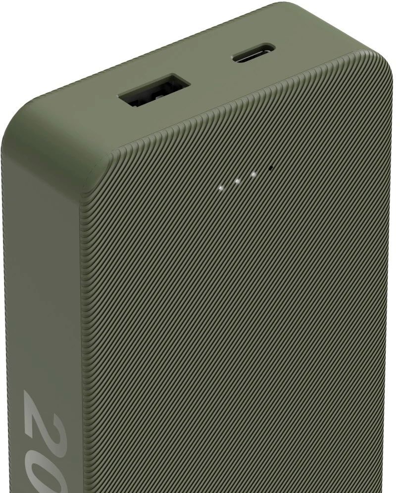 Портативное зарядное устройство Hama 20000 mAh USB-C, USB-A, Green (00201716) фото 4