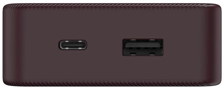 Портативное зарядное устройство Hama 20000 mAh USB-C, USB-A, Plum (00201715) фото 2