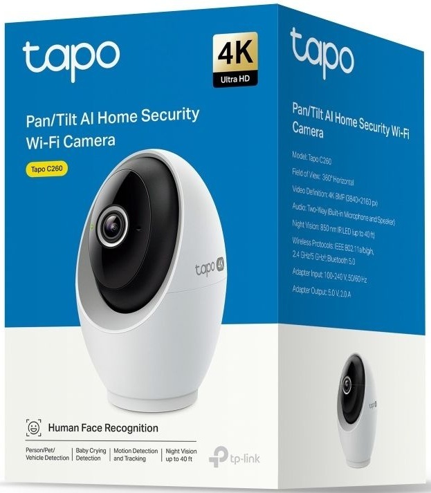 IP-Камера TP-LINK Tapo C260 8MP N300 microSD motion detection (TAPO-C260) фото 4