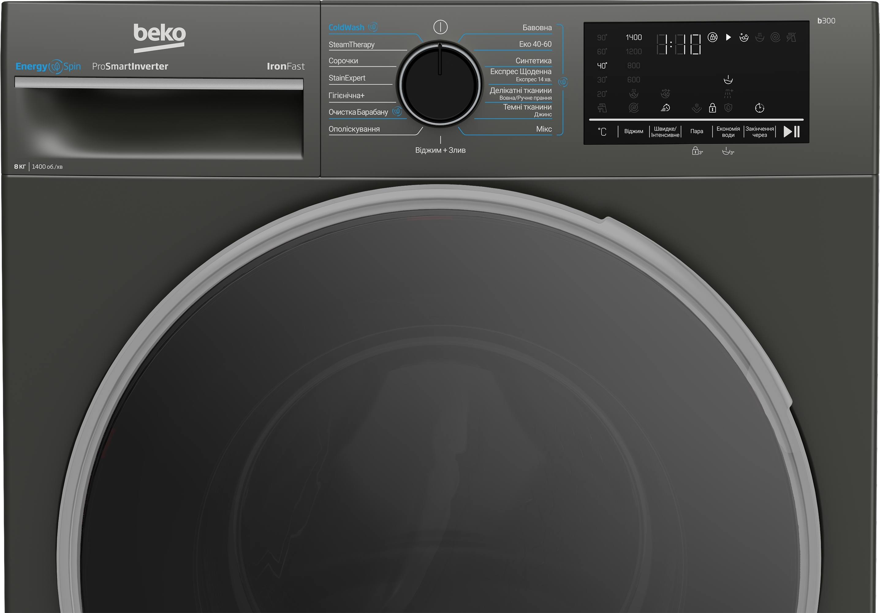 Стиральная машина Beko B3WFU48415MGB2 фото 