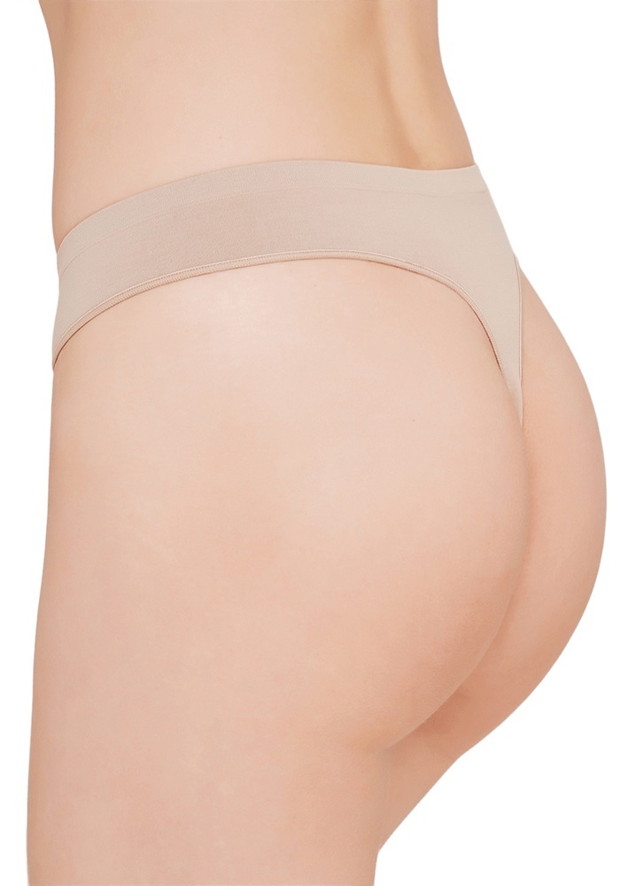 Труси стрінги безшовні Giulia 6940 String Briefs L/XL бежевіфото2