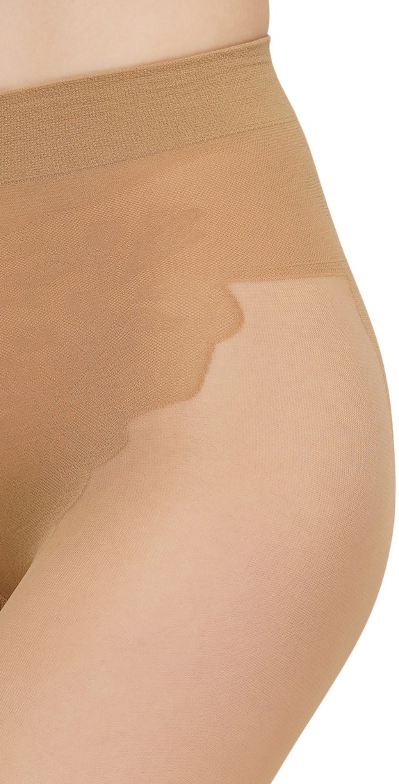 Колготки Giulia 57 Bikini 40 Den 2p світло-коричневіфото4