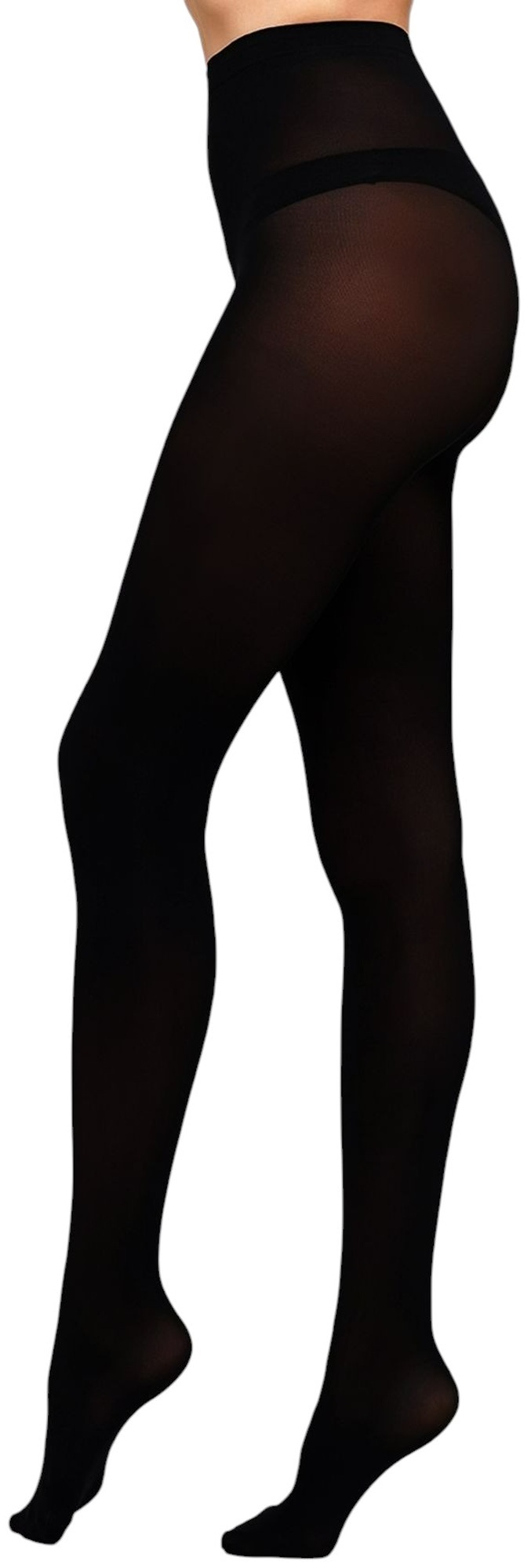 Теплые колготки Giulia 106 Blues 3D 100 Den 2p черные фото 2