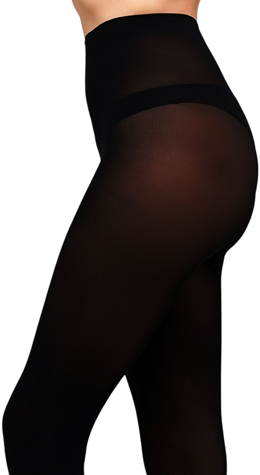 Теплые колготки Giulia 106 Blues 3D 100 Den 2p черные фото 3