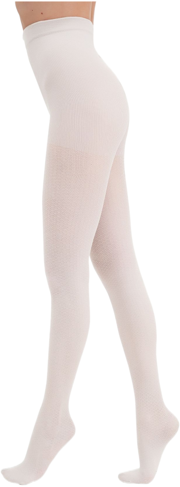 Колготки Giulia 7167 Tracery 90 Den 2p пудрово-рожевіфото2