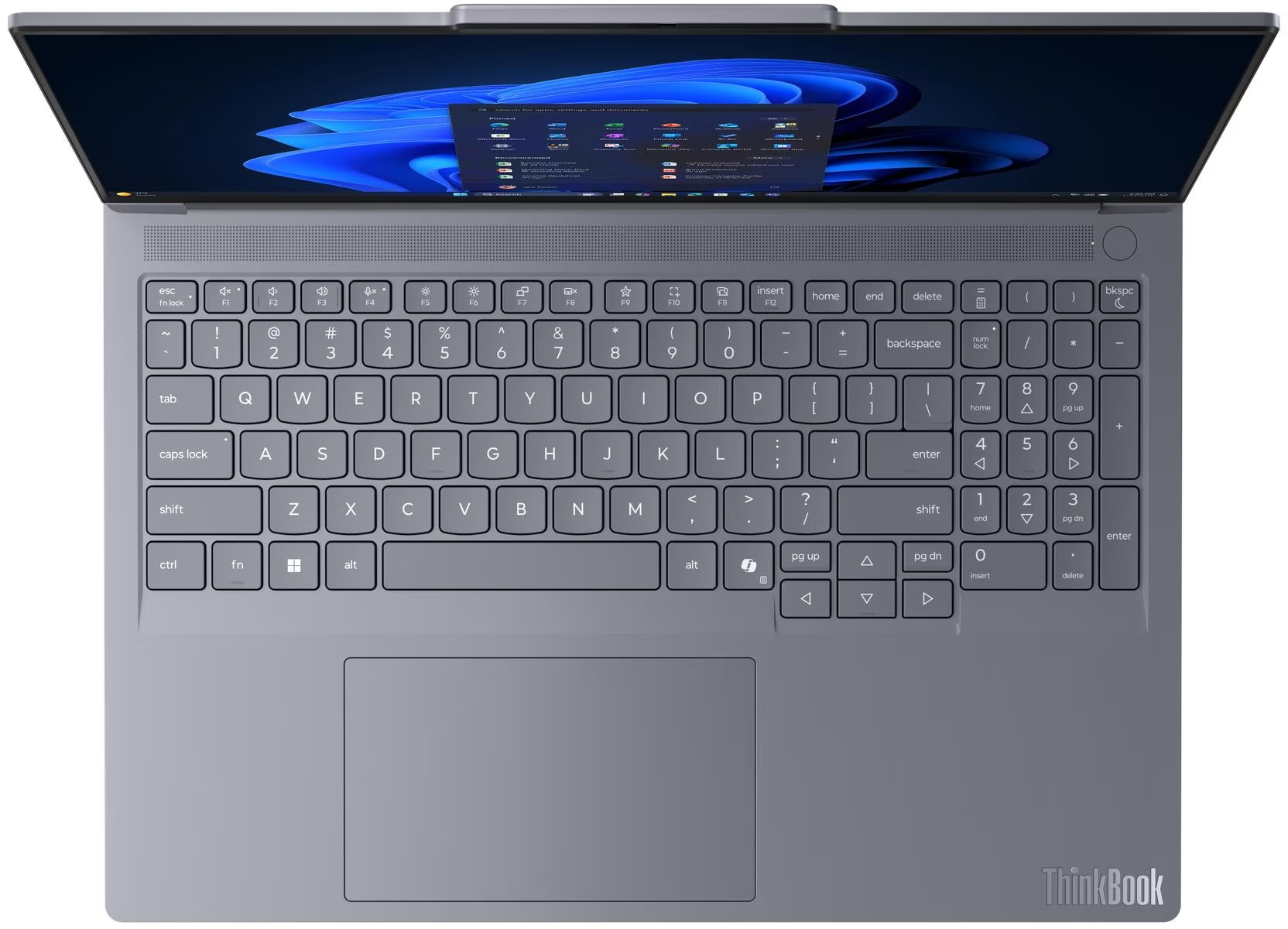 Ноутбук LENOVO ThinkBook 16p G6 ADR Luna Grey (21U0000KRA) фото 4