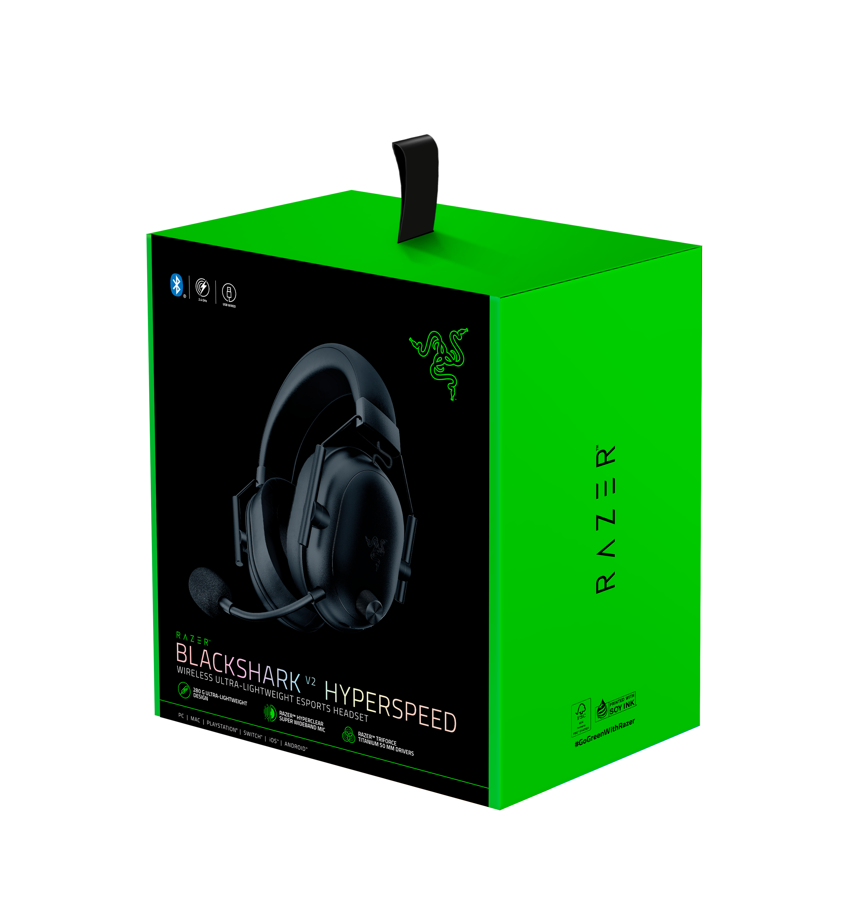 Ігрова гарнітура Razer BlackShark V2 HyperSpeed Black (RZ04-04960100-R3M1)фото5