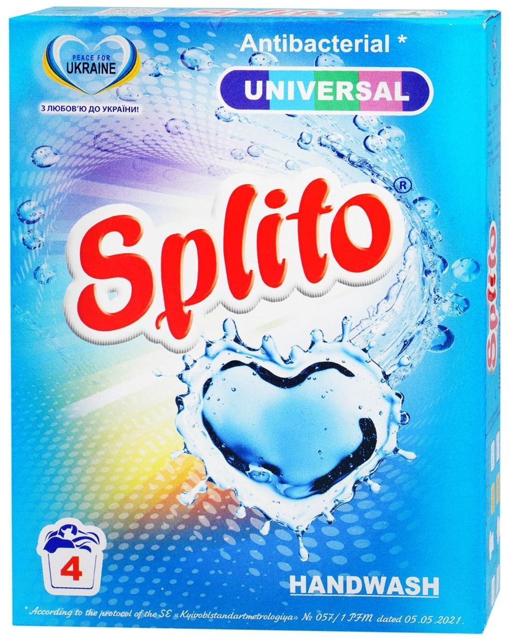 Порошок для ручного прання Splito Universal 350гфото
