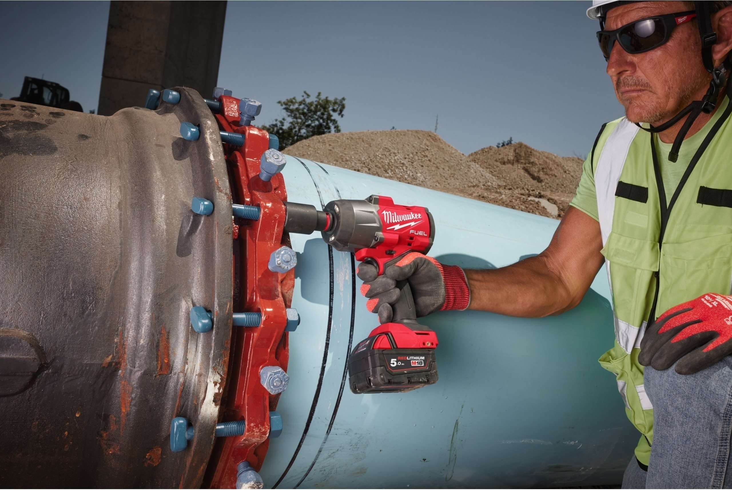 Гайковерт ударный Milwaukee M18 FHIW2F12-0X 18В (без АКБ и ЗУ), (4933492782) фото 