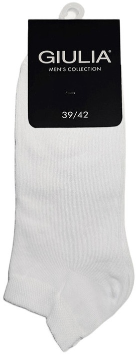 Мужские хлопковые носки Giulia 5803 Ms1 Classic 39-42 белые фото 2
