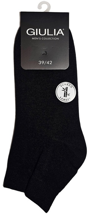 Мужские носки из бамбука Giulia 7531 Ms2 Bamboo 39-42 черные фото 2