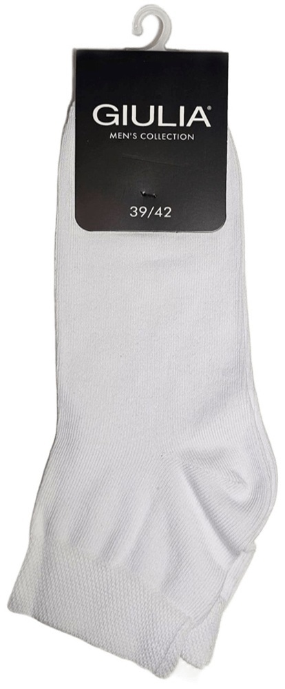 Мужские хлопковые носки Giulia 7528 Ms2 Classic 39-42 белые фото 2