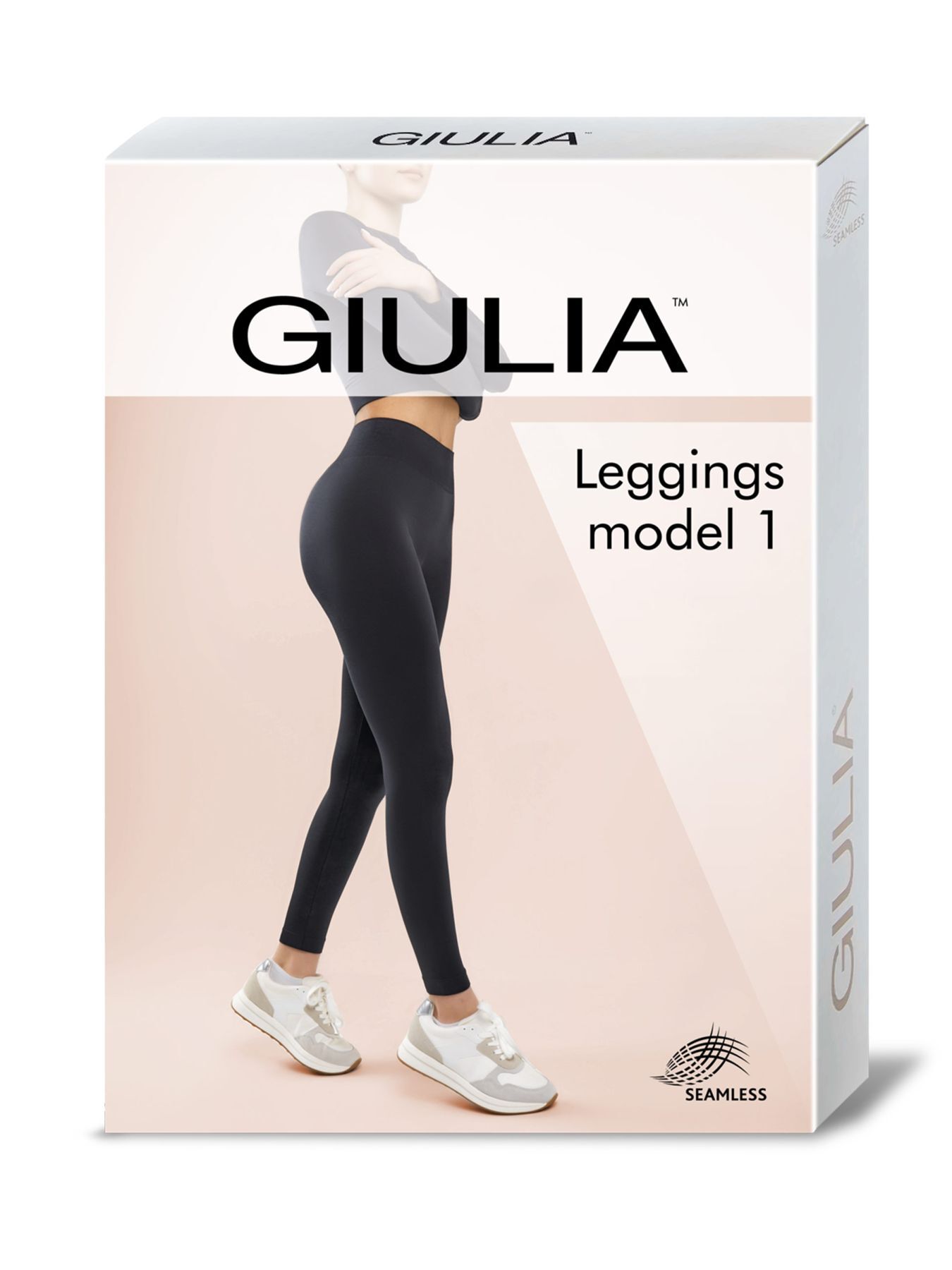 Легінси Giulia 1177 Leggings S/M чорніфото4