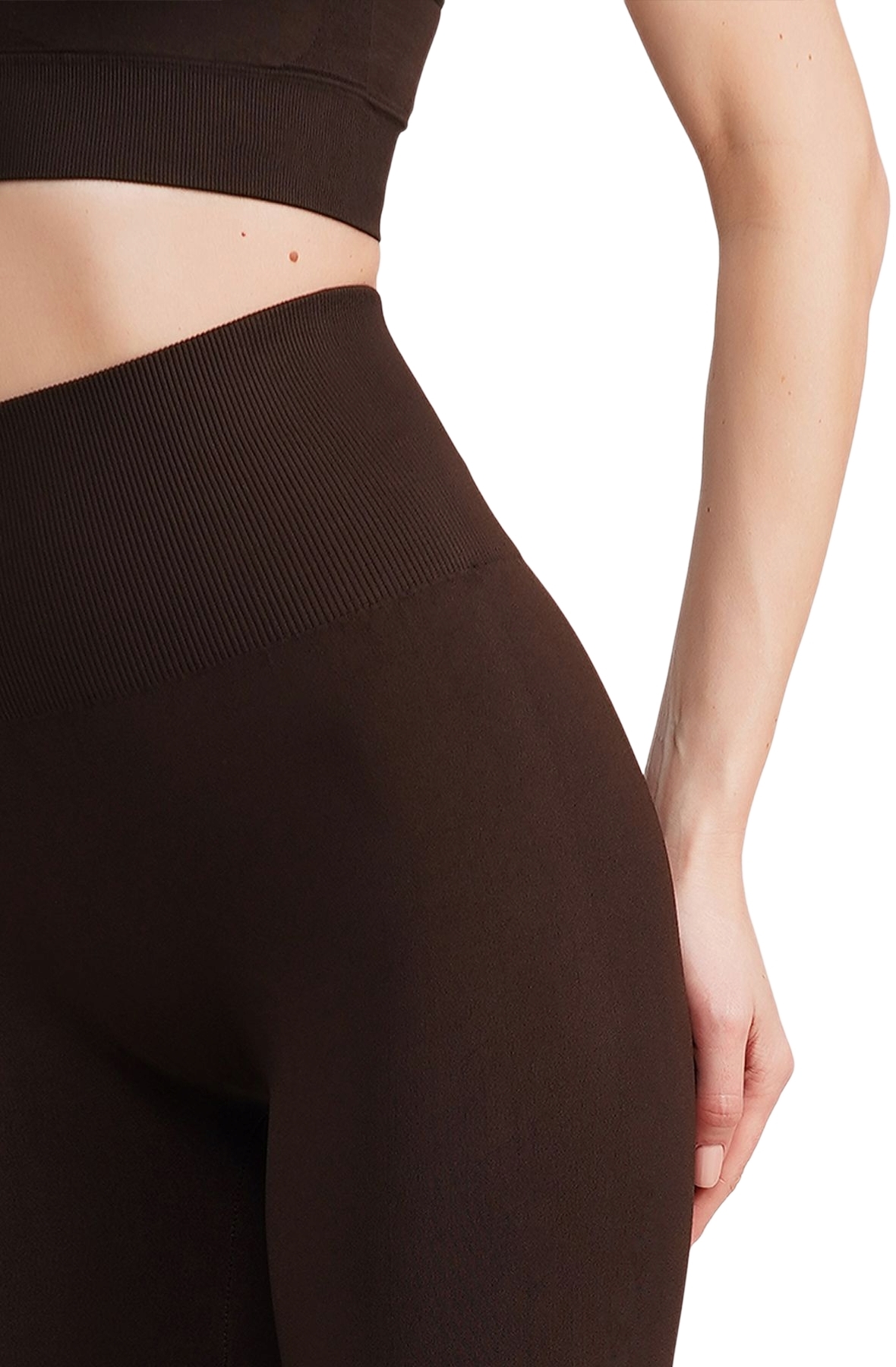 Леггинсы бесшовные Giulia 7553 Leggings Energy (New) L/XL шоколадные фото 3