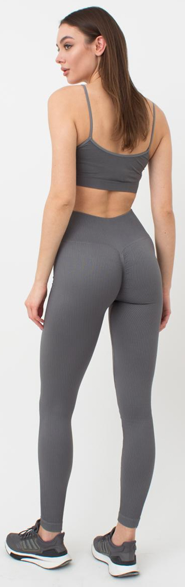 Леггинсы с микрофибры Giulia 7023 Leggings Rib S/M серие фото 5