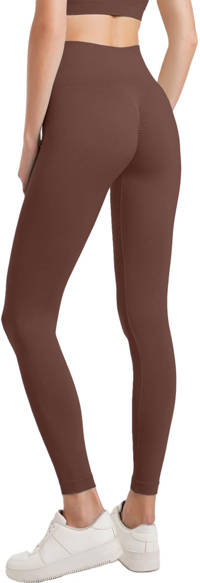 Легінси з мікрофібри Giulia 7131 Leggings Shape S/M коричневіфото2