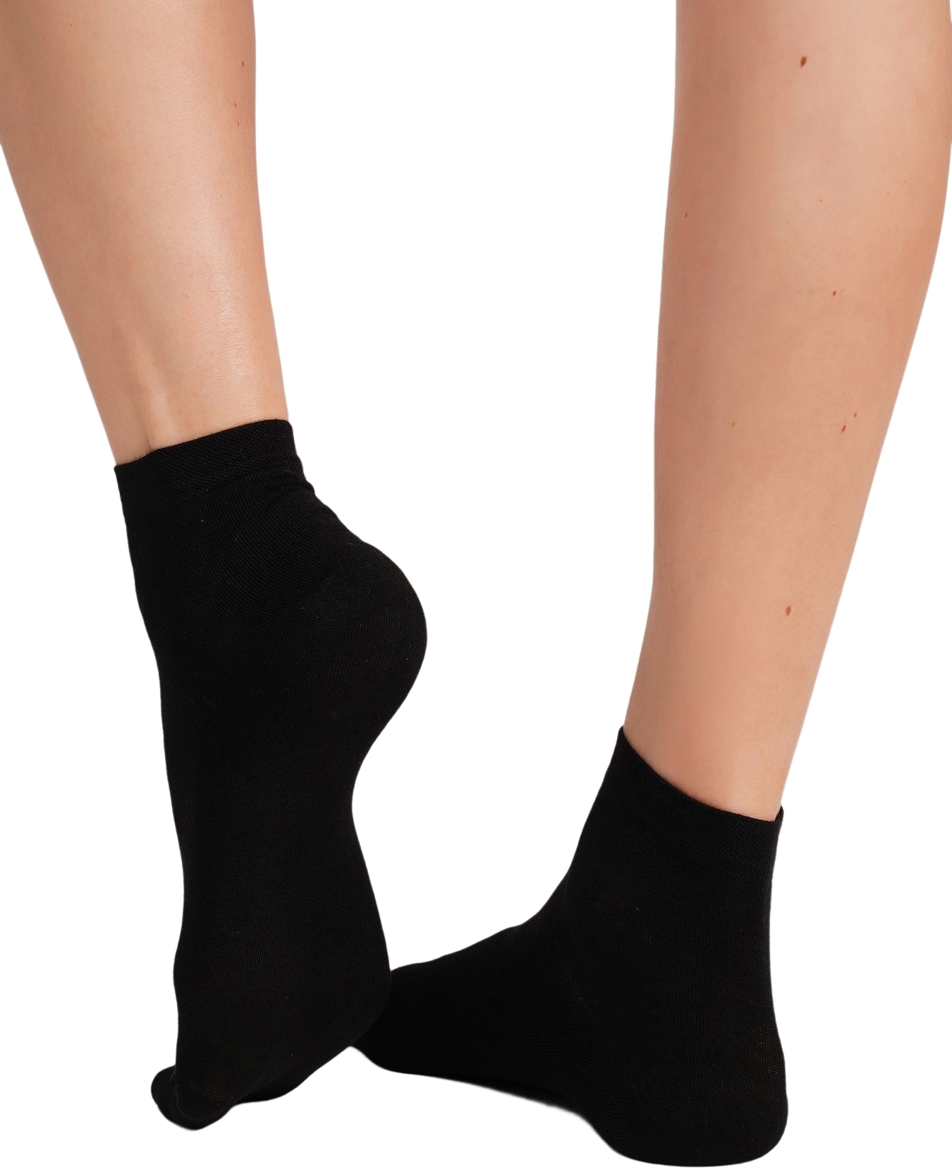 Женские носки средней высоты из бамбука Giulia 7523 Ws2 Bamboo 36-40 черные фото 2