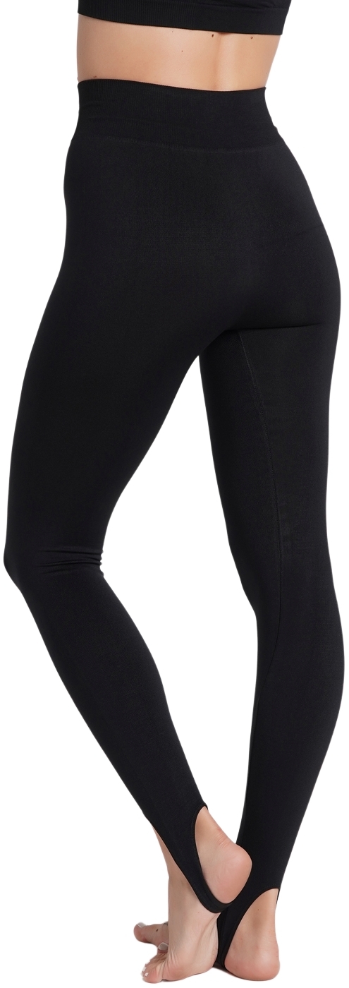 Легінси Giulia 7111 Leggings Straps S/M чорніфото2