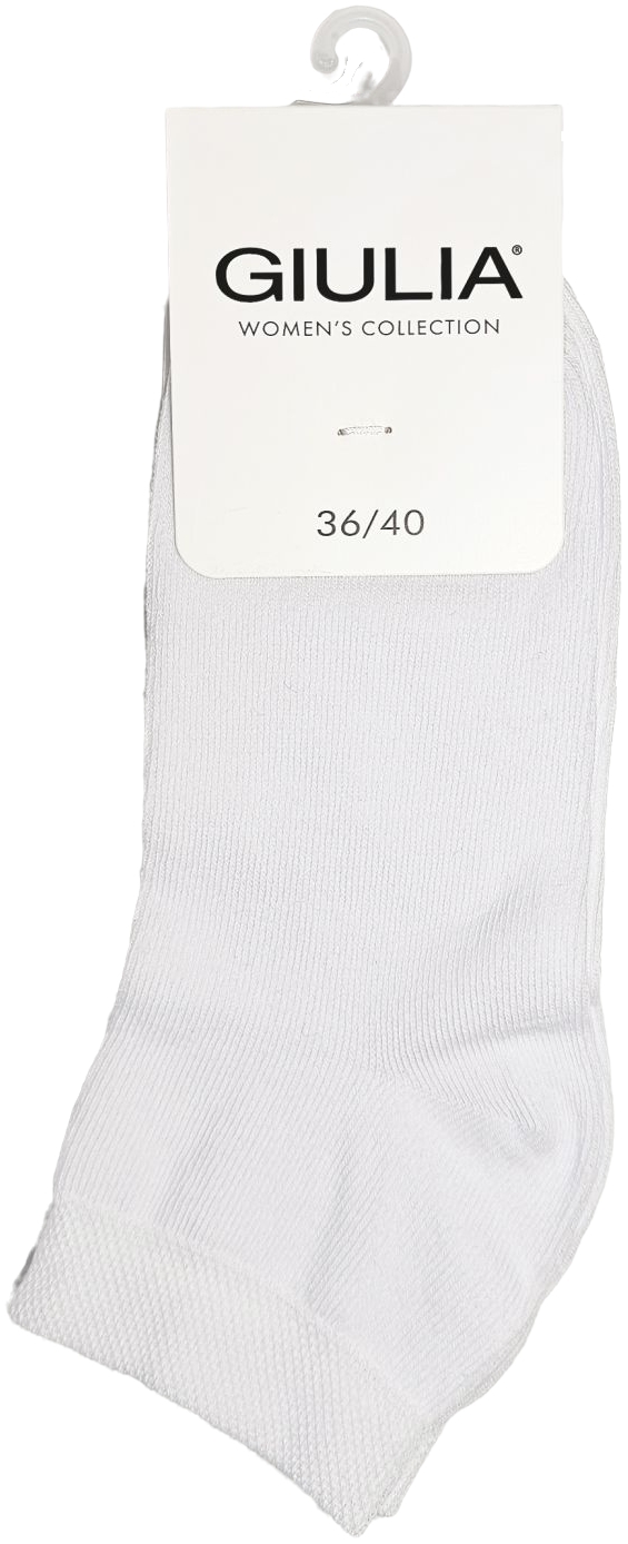 Женские носки средней высоты Giulia 6805 Ws2 Classic 36-40 белые фото 3
