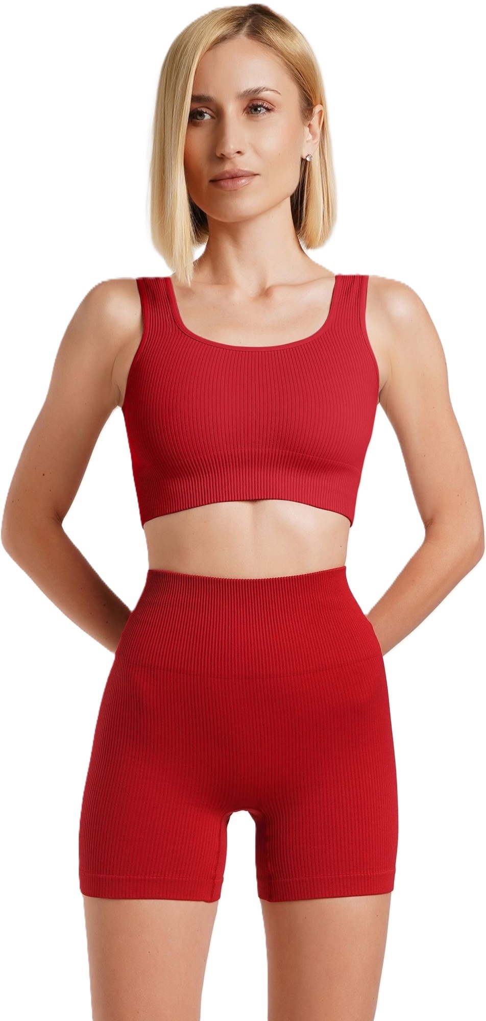 Шорты бесшовные Giulia 7144 Shorts Rib Shape S/M winery фото 4