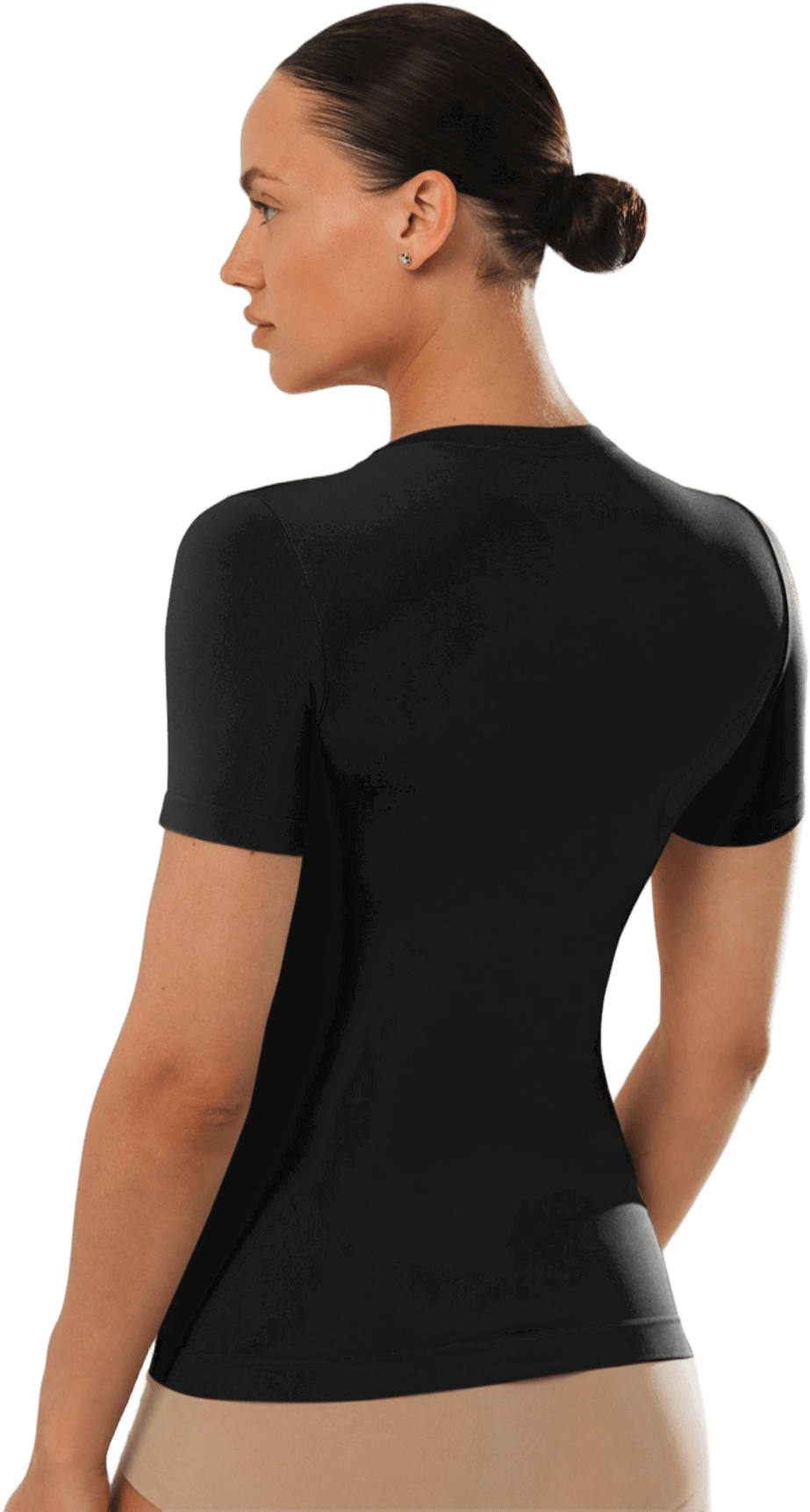 Футболка безшовна Giulia 7555 T-Shirt S/M чорнафото