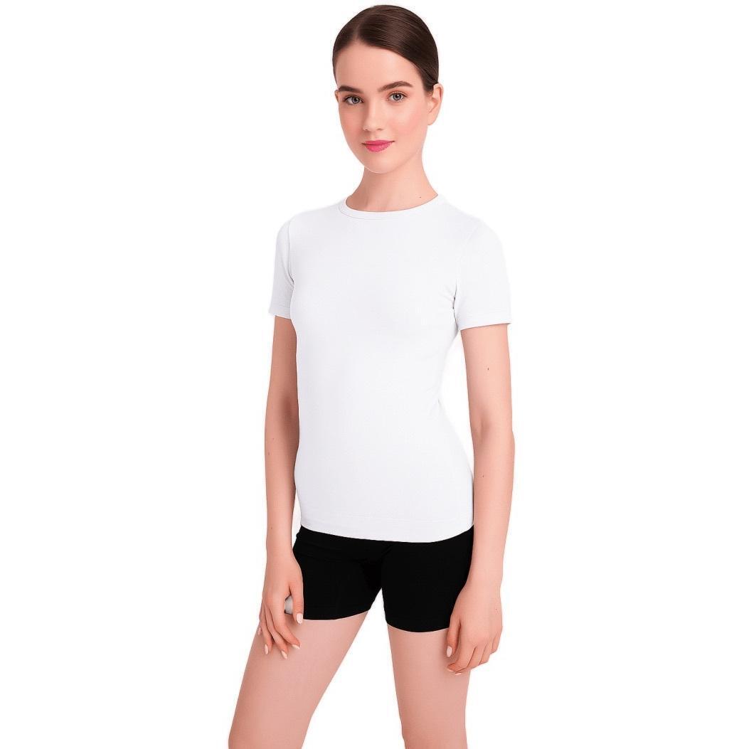 Футболка безшовна Giulia 7555 T-Shirt S/M білафото3