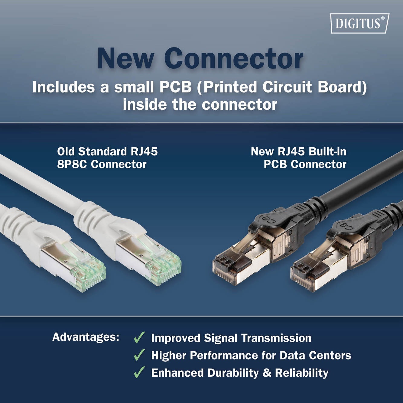 Патч-корд DIGITUS CAT 8.1 S-FTP, 5м, AWG 24/7, LSZH, чорний (DK-1843-050)фото