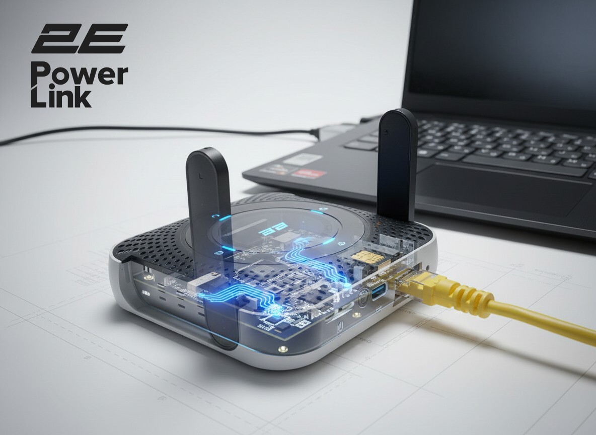 Мобильный 4G Wi-Fi роутер 2E PowerLink (MiFi-5 2025) Black (794300866700) фото 