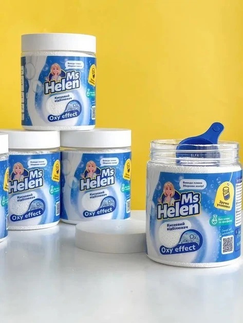 Отбеливатель кислородный Ms Helen 530 г фото 3