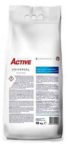 Порошок для прання Active Universal з ароматом свіжості (пакет) 10кгфото2