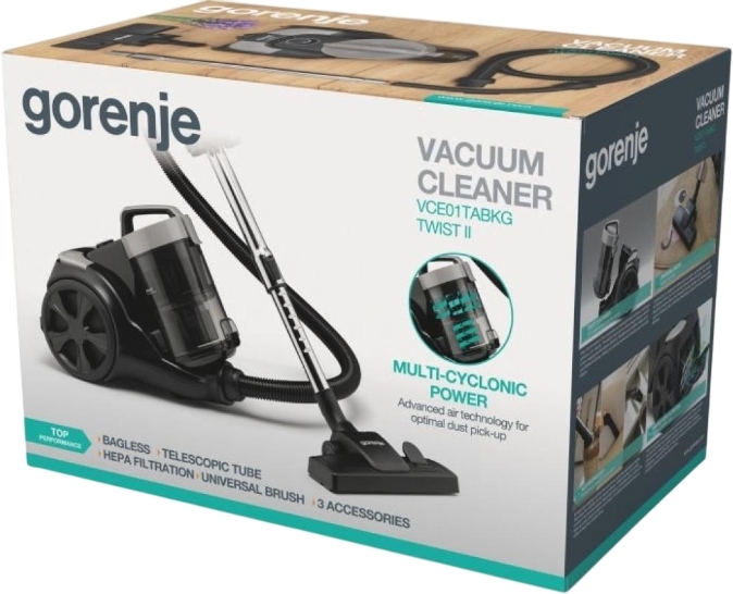 Пылесос Gorenje VCE01TABKG фото