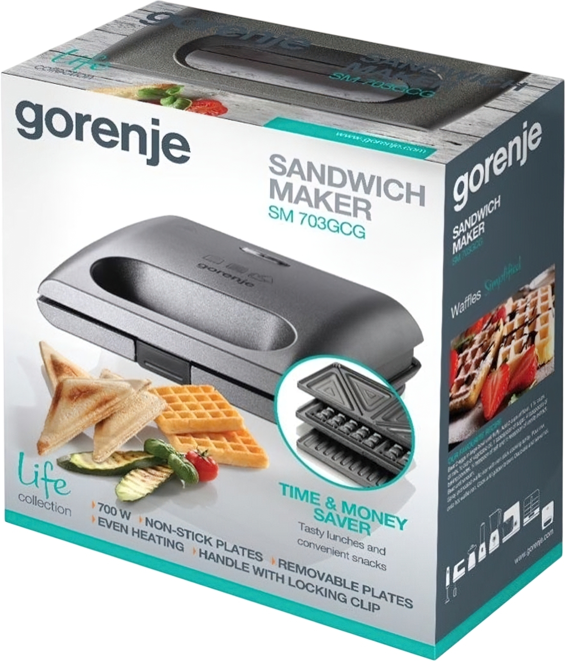 Мини-гриль Gorenje SM703GCG фото 
