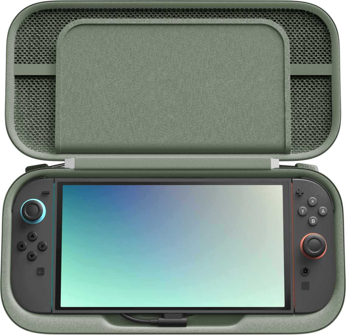 Чохол Belkin для Nintendo Switch 2 Sage з акумулятором (ENA001HQSE-V2)фото4