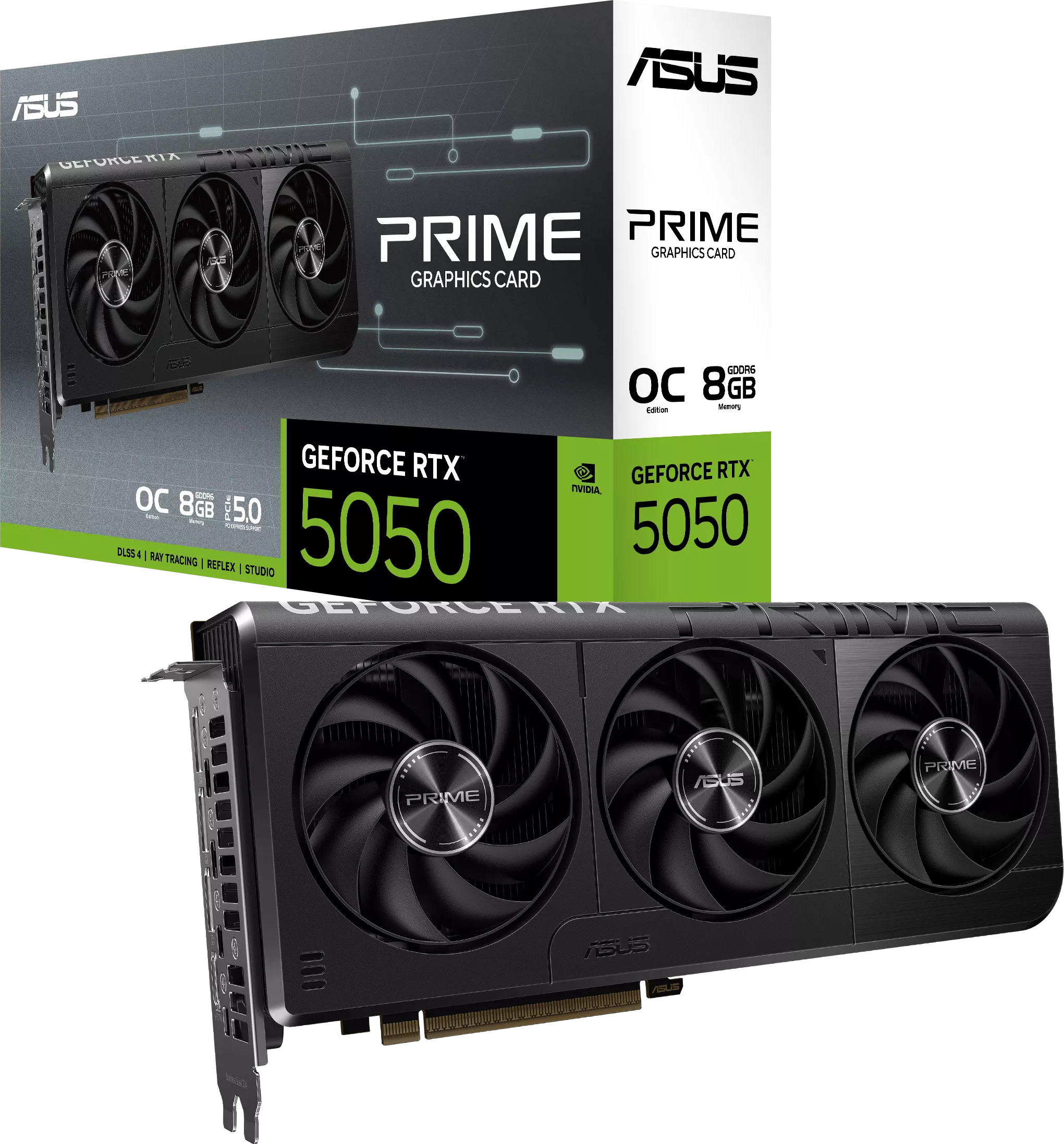 Відеокарта ASUS GeForce RTX 5050 8GB GDDR6 OC PRIME-RTX5050-O8G (90YV0N70-M0NA00)фото10